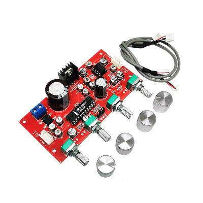 China LM1036 NE5532 Audio Amplifier Board Preamp Tone Conrtol Pre Amplifier PCB Assembly Tone Preamplifier Board Balance Equalizer OTHER for sale