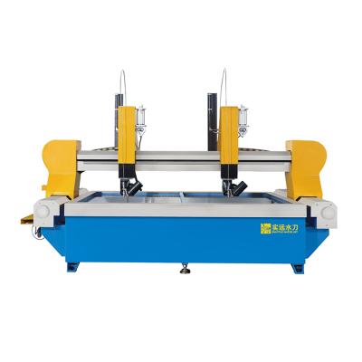 China Top Quality Hotels China Double Heads Waterjet Machine Price for sale