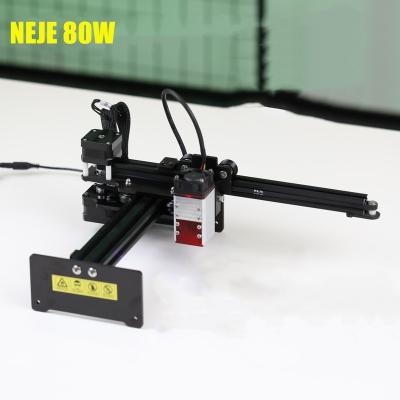 China NEJE Acrylic Woodworking Master Cutter Metal Stone Mini DIY Laser Cutter Laser Engraver CUT A40640 80W 2s Max Engraving Machine For Wood Carving for sale