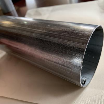 Chine garden sunshade used high quality retractable aluminum tent roller/aluminum roller pipe/galvanized steel roller pipe à vendre