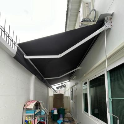 China Commerical Retractable Awning Outdoor Patio Garden Retractable Awning Sun Shade Side Awning à venda