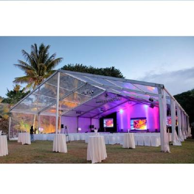 China Water Proof And Fire Resistance Outdoor Fashion Party Event WeddingTransparent Roof Tent zu verkaufen