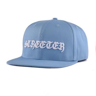 China Wholesale Customized JOINT Bill Cap China Supplier Flat Cotton Snapback Hat Outdoor Sport 6 Panels for sale