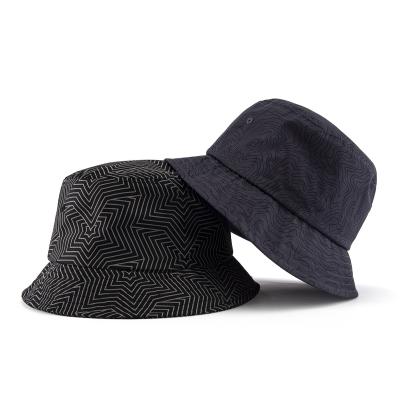 China Hot Sale Beach Sun Hats Digital Printing Foldable Fisherman Bucket Hat For Women Men Fishing Hats for sale