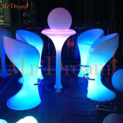 China Mr.Dream Remote Control Waterproof Garden Commercial Hotel Nightclub Cheap Used Illuminated Led Home Bar Furniture (Accept Customized) for sale