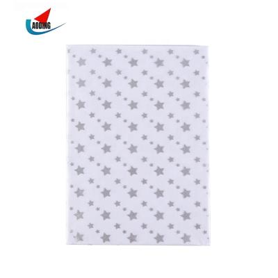 China Recyclable Custom Logo Flower Christmas Gift High Quality Clothing Packaging Printed Wrapping Tissue Paper for sale