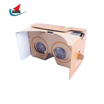 China Watching Cheap 3D Movie/3D Games Google Cardboard v2.0 Plus VR 3D Glasses With Adjustable Glass Virtual Reality 3D Google Glass for sale