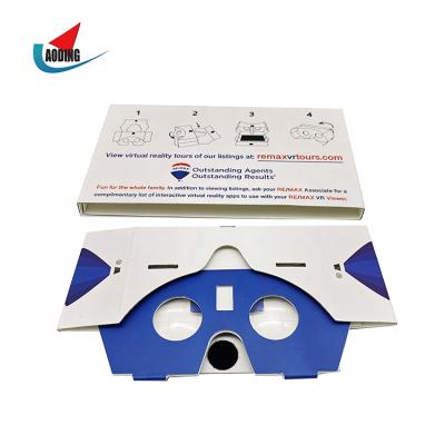 China Hot Selling 3D Movie/3D Games Google Cardboard Supplier VR Cardboard Glasses Observation Glasses Manufactuers for sale