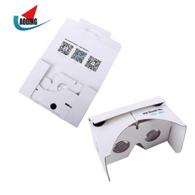 China Cheap 3D Movie/3D/OEM Watching Games Mini Google Cardboard 3D All Box Education Folding VR In One Box VR Equipment Android Virtual Reality for sale