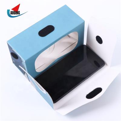 China 3D Movie/3D Watching Games/Custom Google 3D Glass VR Headset Google VR Video Case Logo Kids Virtual Reality Cardboard VR Education For Education for sale