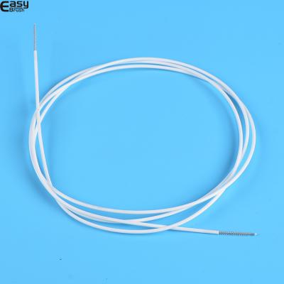 China 304 or 316 stainless steel wire filament medical endoscope cleaning brush for sale