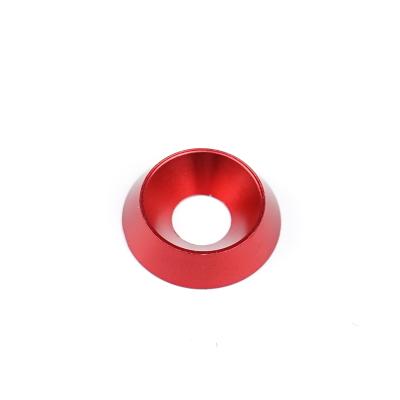 China Professional custom ALA aluminum alloy counterhead gasket split flat cup gasket alloy countersunk gaskets for sale