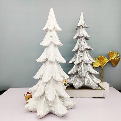 China World Creative Resin Shining Christmas Tree With Home Decor for sale