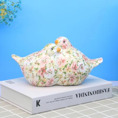 China Hotsale Africa Birds Resin Crawling Crafts with Home and Office Decoration for sale