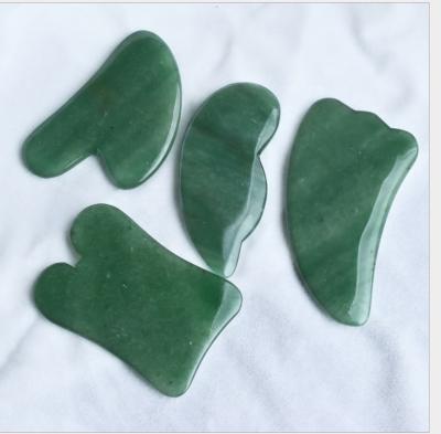 China Face Gua sha body massage facial jade massage stones guasha stone board for sale