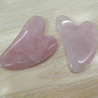 China Pressure Control 100% Natural Jade Stone Facial Guasha Customized Logo Available Pressure Control Natural Handcrafted Gua Sha Face Massagers for sale