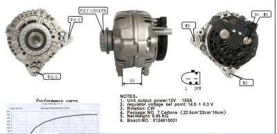 Cina Alternatori CA1819IR, LRA02321, 23321, 0121615013/0121615025 di Bosch in vendita