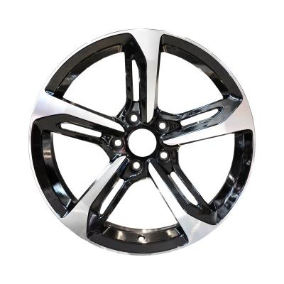 China 6061-T6 Customized 2 Piece Deep Concave Polished Lip 18 19 20 21 22 23 24 25inch Forged Wheel for sale