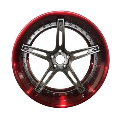 China ALLOY 19 Forged Car Rim 18 20 21 Inch 6061PCD 5x120 Aviation Aluminum Car Wheels for sale