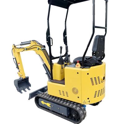 China Hotels Mini Excavators 1 Ton Support Customized Color Excavator ZM10 for sale