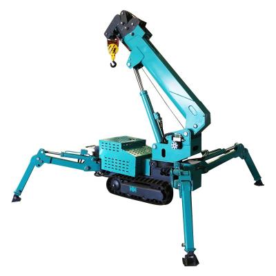 China Other Mini Spider Crane 3 Ton Heavy Duty Electric Mini Battery Operated Spider Crane 3t Crane Lifting Crawler Price for sale