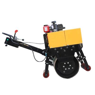 China Construction worksÂ   Mini Road Roller Small Double Drum Compactor Machine Manual Walk Behind Compactor Vibratory Road Roller Price for sale