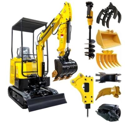 China Building Material Stores Manufacturer Supplies Multifunctional Crawler Small Backhoe Excavator For Sale for sale