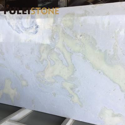 China Modern Ocean Blue Marble Stone For Blue Marble Flooring Tile for sale