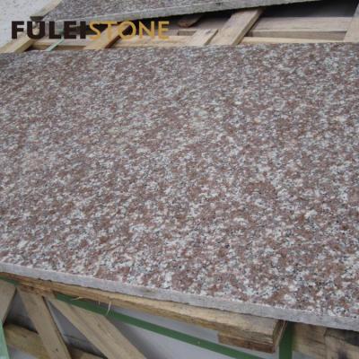 China Modern cheap price g687 chinese granite peach low cost china red granite slab for sale