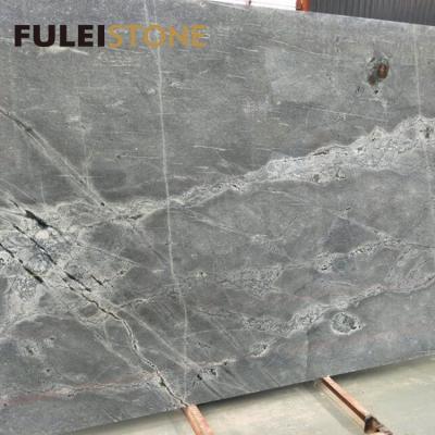 China Modern Honed Polished Gray Sky Blue Atlantic Ocean Granite Tile And Slab for sale