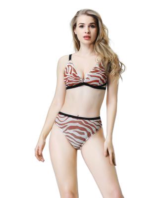 China High Quality Spandex/Bra Brief Underwear Bra China Wholesale Fashion Stripe Bra Manufacturer China for sale