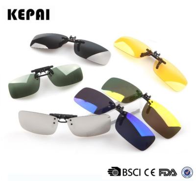 China Fashion sunglasses myopia sunglasses polarizing clip glasses shape fashion men and women lead fishing glass manufacturers for sale