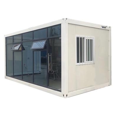 China 20 Ft 1 Bedroom Prefab House Modern Prefab House Camp Container Homes for sale