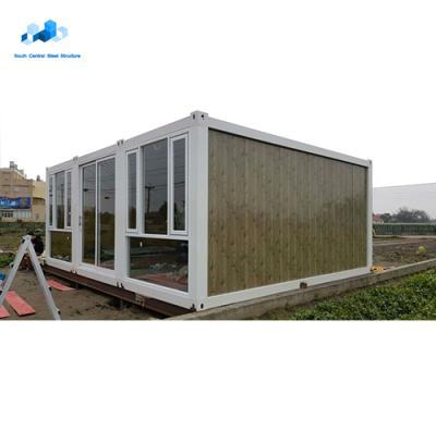 China Modern High Quality Modular Homes 20ft Flat Pack Prefab Container Cargo Smart Container Home for sale