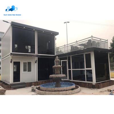 China Modern Luxurious Modular Prefab Container Garden House Homes for sale