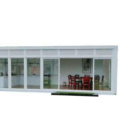 China Traditional Cheap Prefab Modular Homes For Sale Flat Pack Cargo House Storage Container Snack Bar for sale