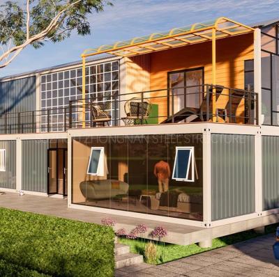 China Modern Shandong Weifang Newest Luxury Custom Designed Container Shelter Homes Modified Mobile Homes With 2 3 Beds for sale