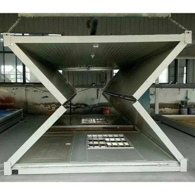 China Modern Factory Portable Folding Prefab Collapsible Prefab Container Houses Headquarters for sale