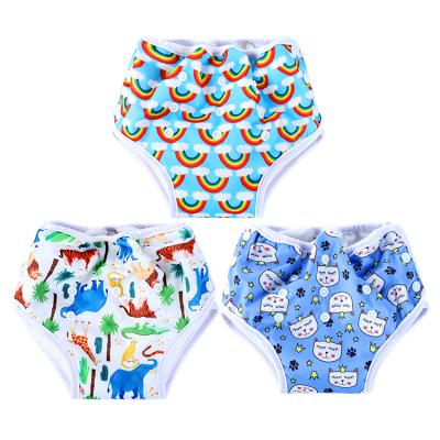 China Printed Reusable Famicheer Pack Cotton Potty Toddler Pants Toddler Training Potty For Big Kids With Logo for sale