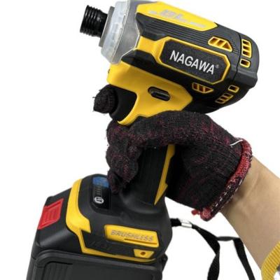 China High Quality 21V Impact Brushless Cordless Electric Screwdriver Compatible with Makiita 1/4