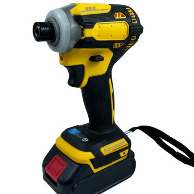 China 21V Brushless High Precision Cordless Electric Screwdriver Drill With 2 Battery 1/4