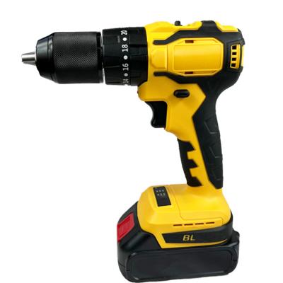 China Household Power Drill 13mm Chuck Brushless Electric Cordless Impact for sale