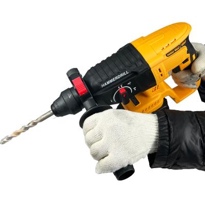 China Lightweight Electric Rotary Hammer Cordless Battery Impact Rechargeable Hammer Drilling+hammer+rotary hammer drill for sale