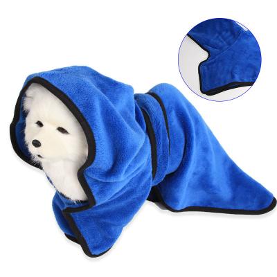 China Wholesale Dog Towel Compressed Microfiber Drying Dog Bath Towel Dog Cape Towel for sale