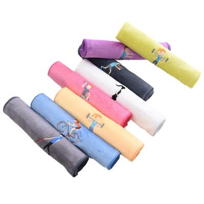 China Free Sample Kid Safe Wholesale Towel Manufacturers Golf Towels Yoga Hand Towel for sale