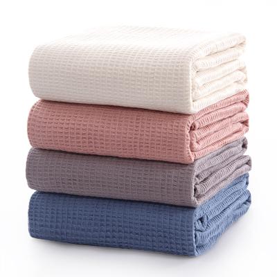 China High Quality Home Towel Covers 100% Cotton Waffle Weave Towel Customize Logo for sale