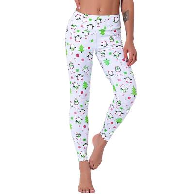 China New Design Printing Yoga Gaiters Breathable Fitness Yoga Pants For Women for sale