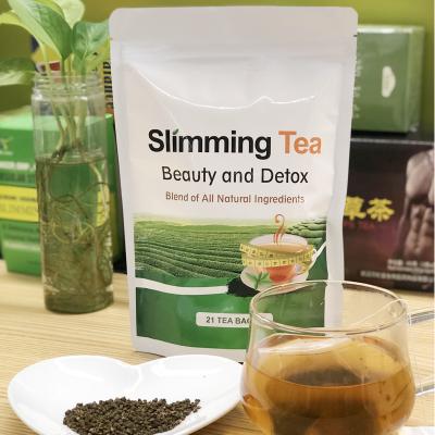 China China Wholesale 21 Days Loss Weight Beauty Herbal Natural Detox Decaffeinated Best Slimming Tea for sale