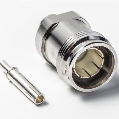 China Low PIM RF Coaxial Connector 4.3-10 Connector For RG402 RG401 4.3-10 for sale