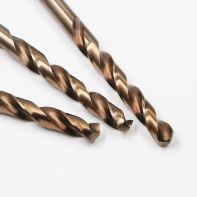 China Metal drilling MEIGAO 111 2.6mm-4.5mm hss twist drill bit ground twist drill bit for metal cutting for sale